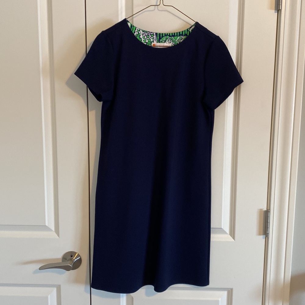 Jude Connally navy dress